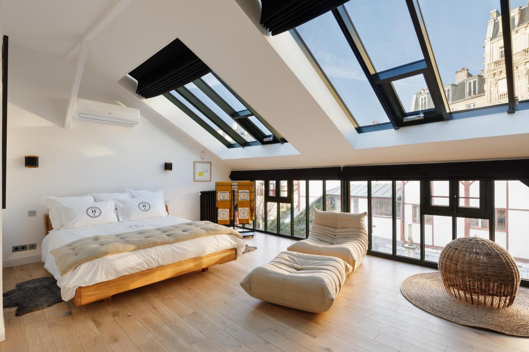 New : Atelier Artiste Montmartre Apartment Paris Luaran gambar