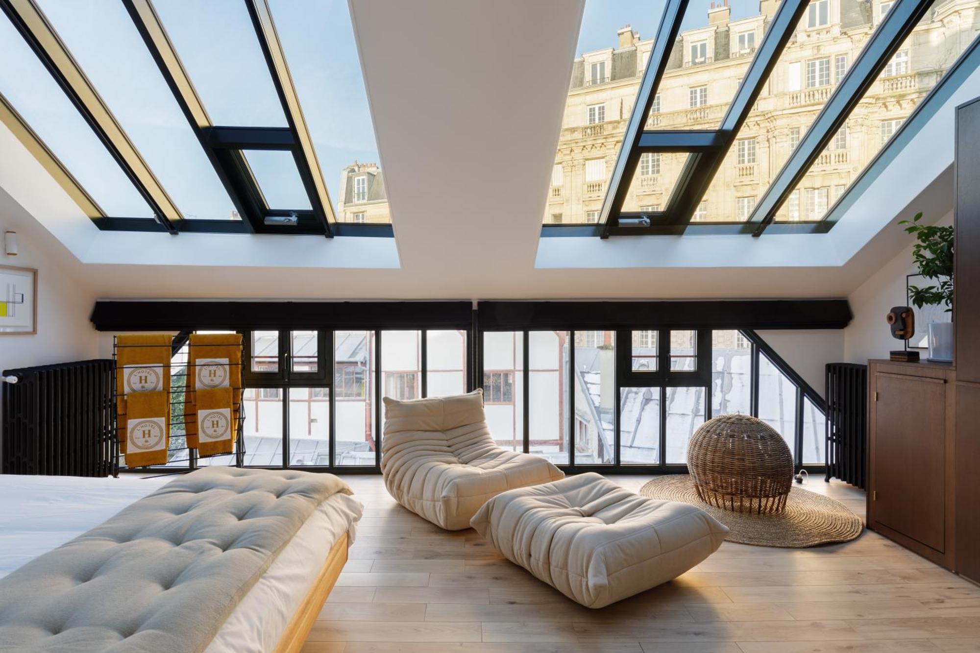 New : Atelier Artiste Montmartre Apartment Paris Luaran gambar